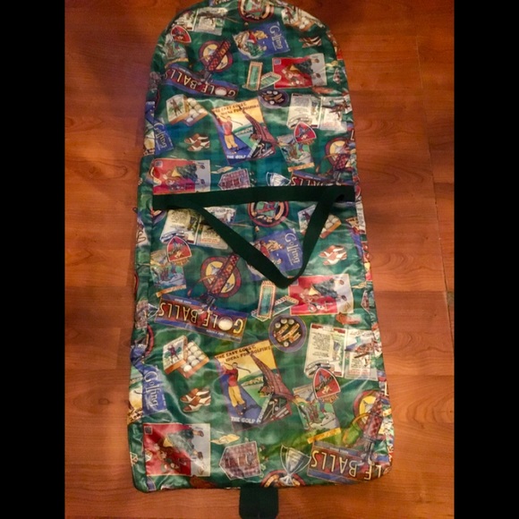 Nordic House Designs NYC Canvas GOLF Garment Bag. - Picture 1 of 3